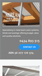 Mobile Screenshot of nepeanawnings.com.au